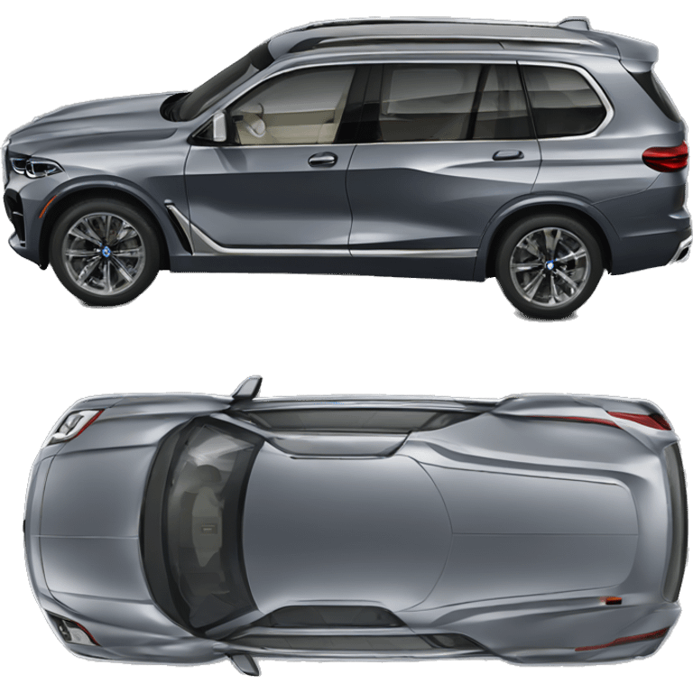 2024 bmw x7 in grey color emoji