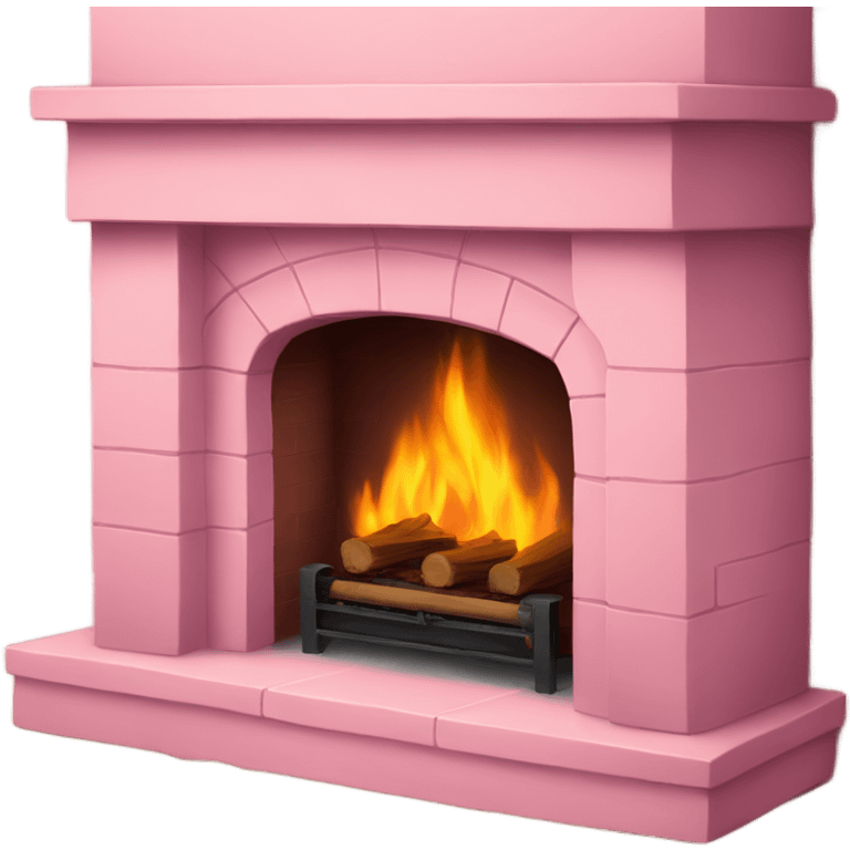 Winter Pink FirePlace emoji