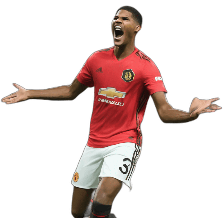 Marcus rashford celebration emoji