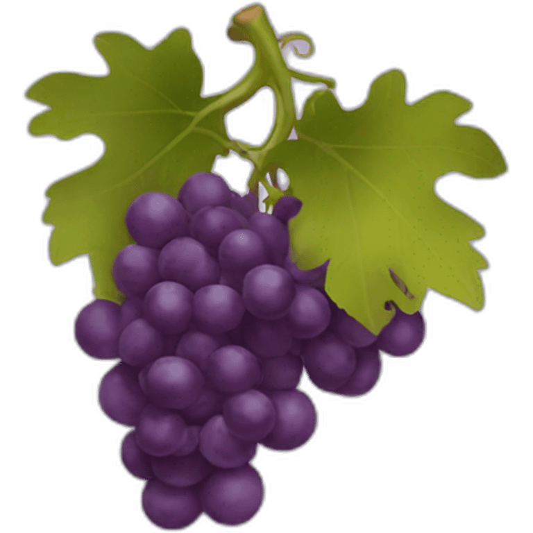 Dionysus crown of grapes emoji