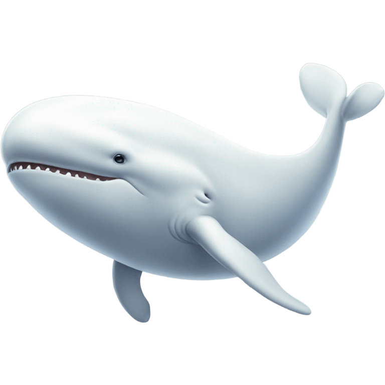 white whale , underside emoji