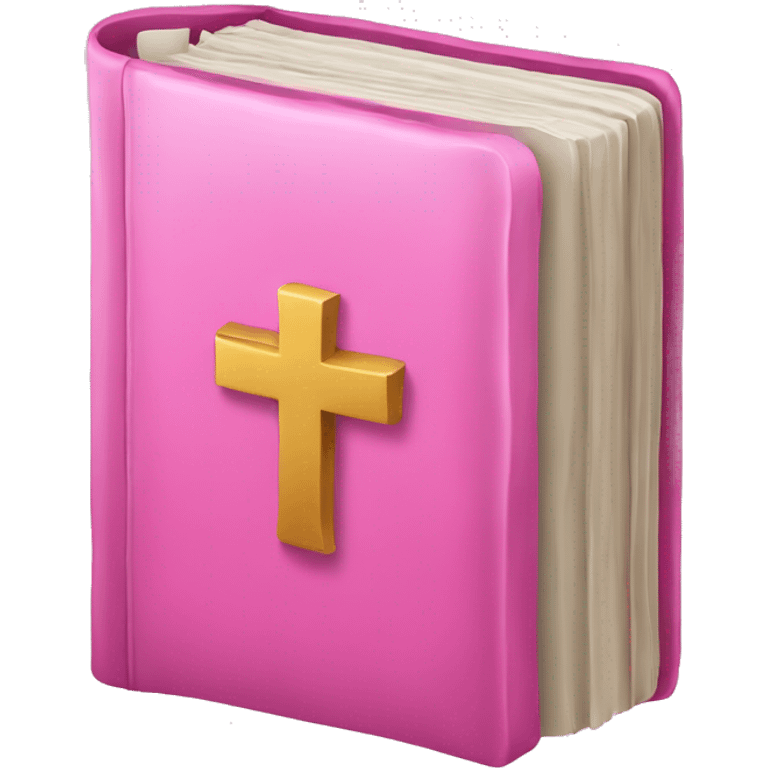 pink bible emoji emoji