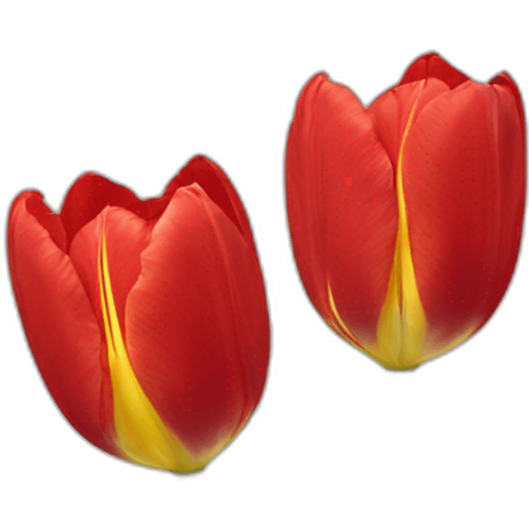 Tulipe rouge emoji