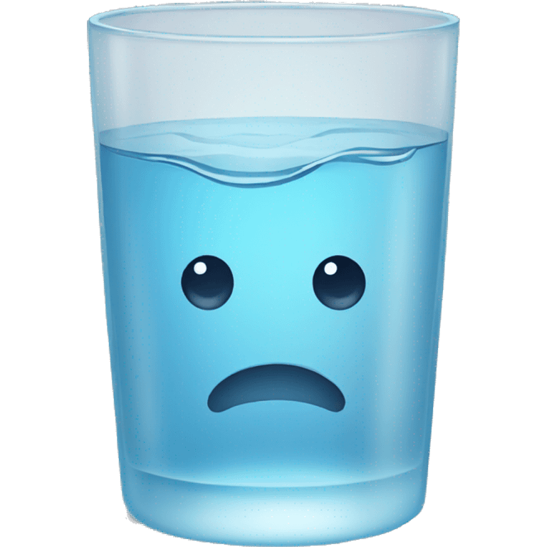 Glas of water emoji