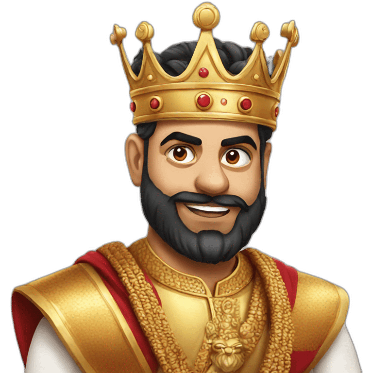 King Kohli emoji