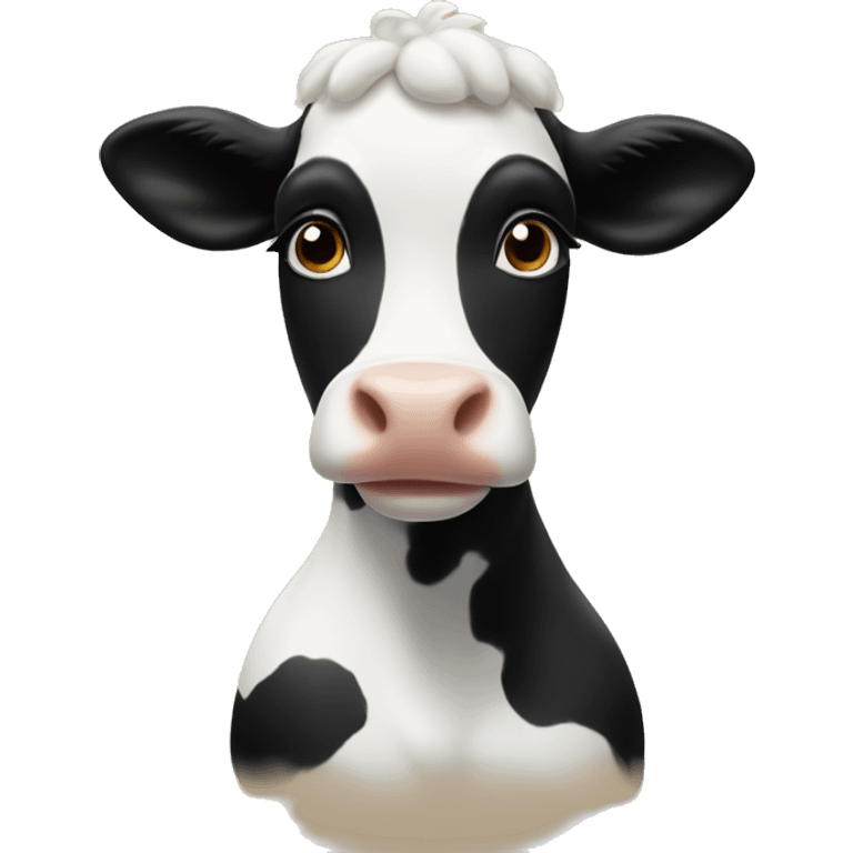 Chick-fil-a cow emoji