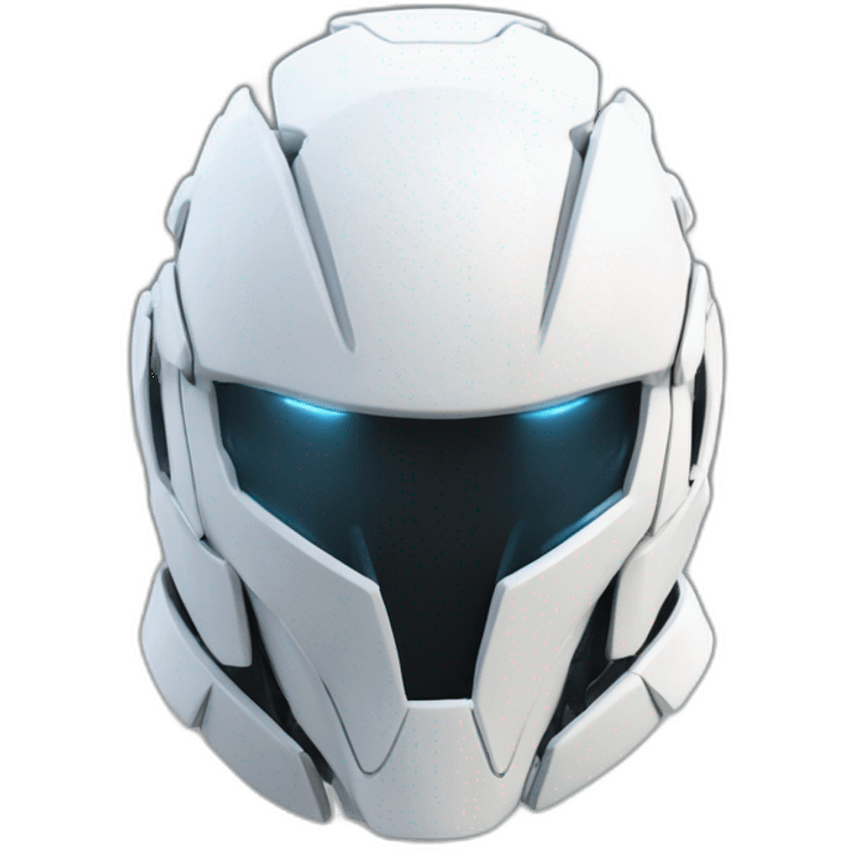 futuristic white Phantom squad Infiltration armored breastplate invisible effect emoji