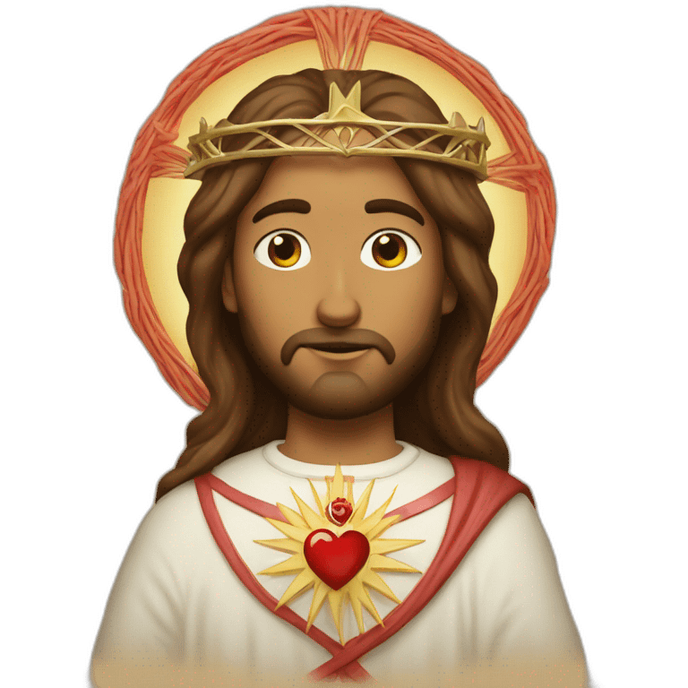 Sacred heart of Jesus emoji