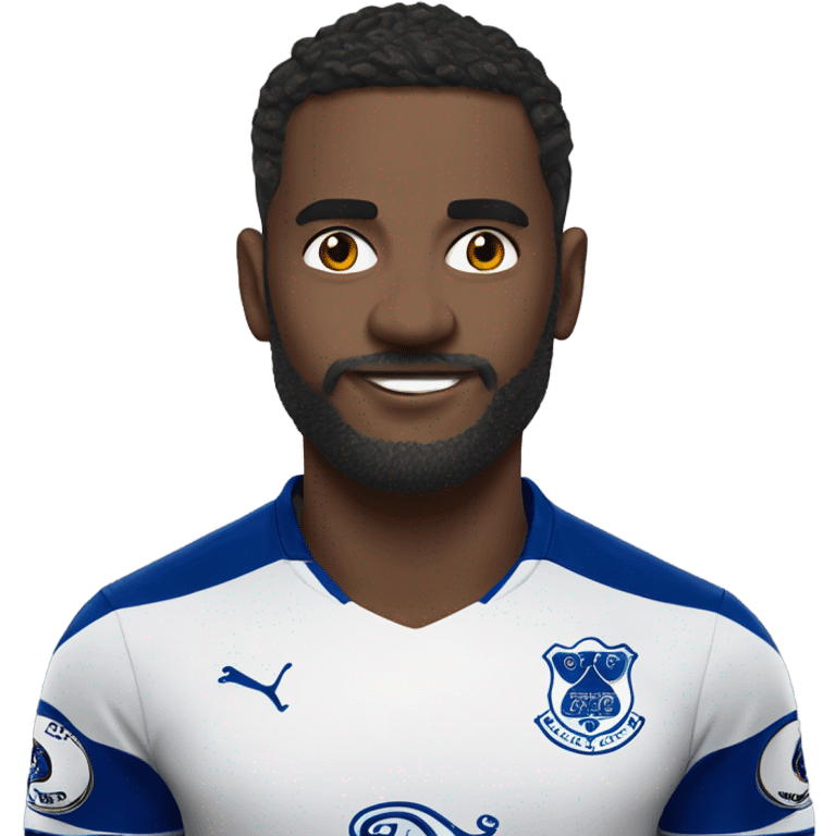 Everton striker in Epsom emoji