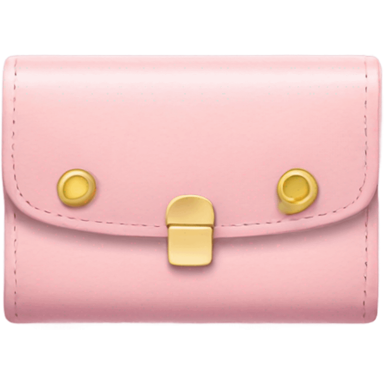 Light pink wallet emoji