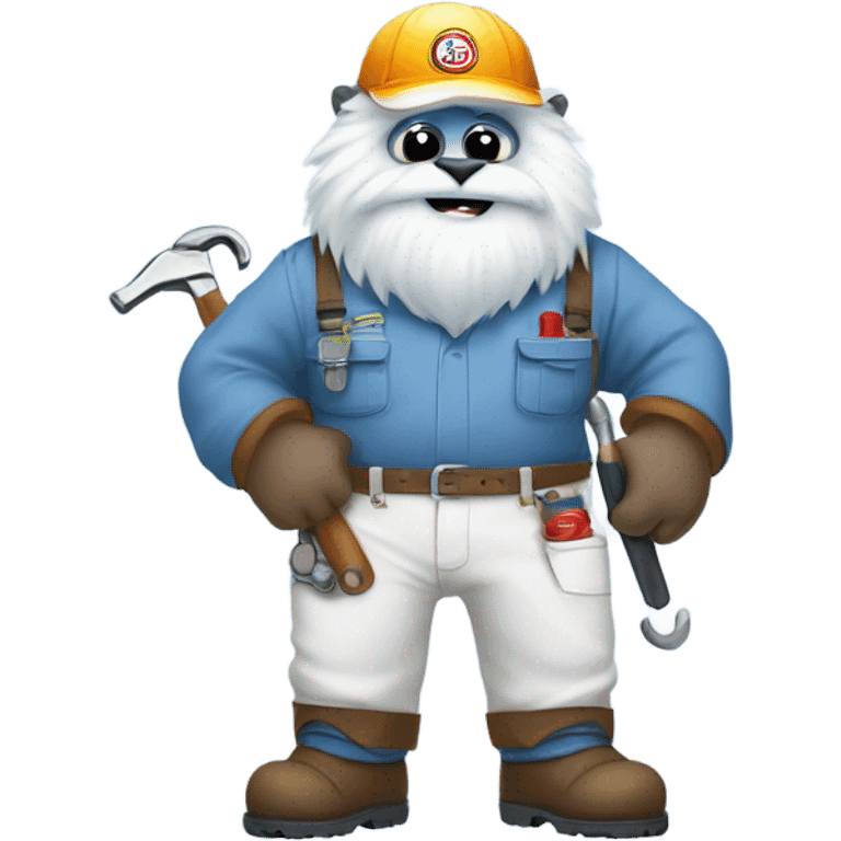 Plumber yeti emoji