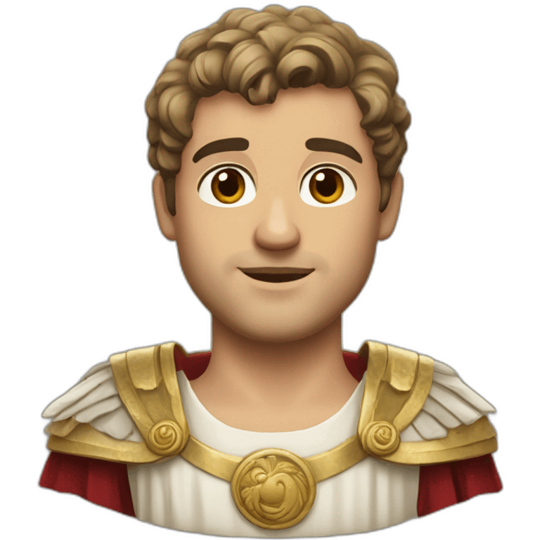 Paul Mescal handsome wearing roman clothes realistic emoji