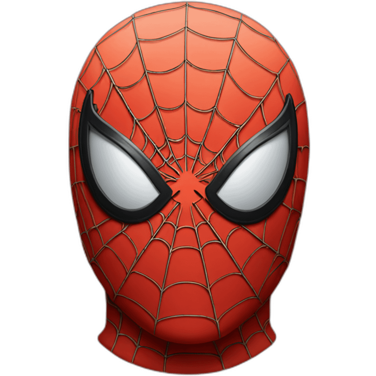 spider man, head only, mask on emoji