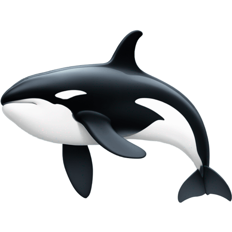 Orca whale emoji