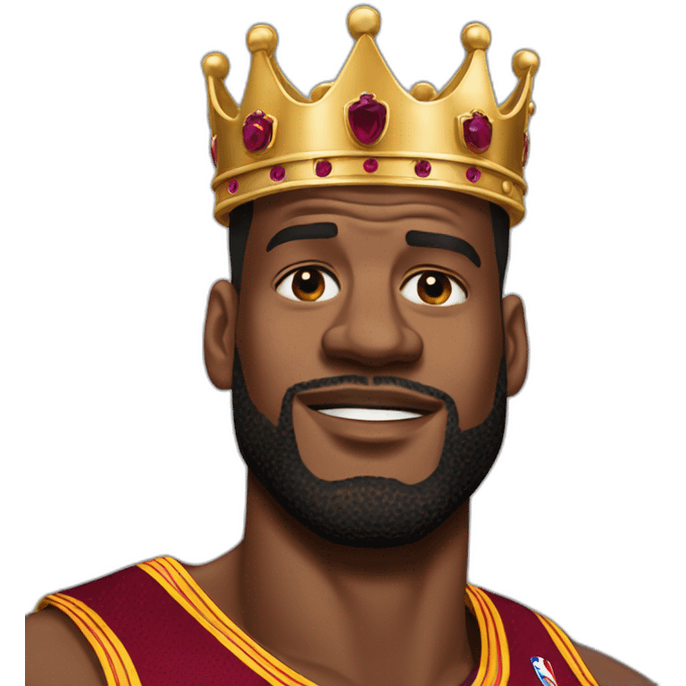 Lebronjames-crown emoji