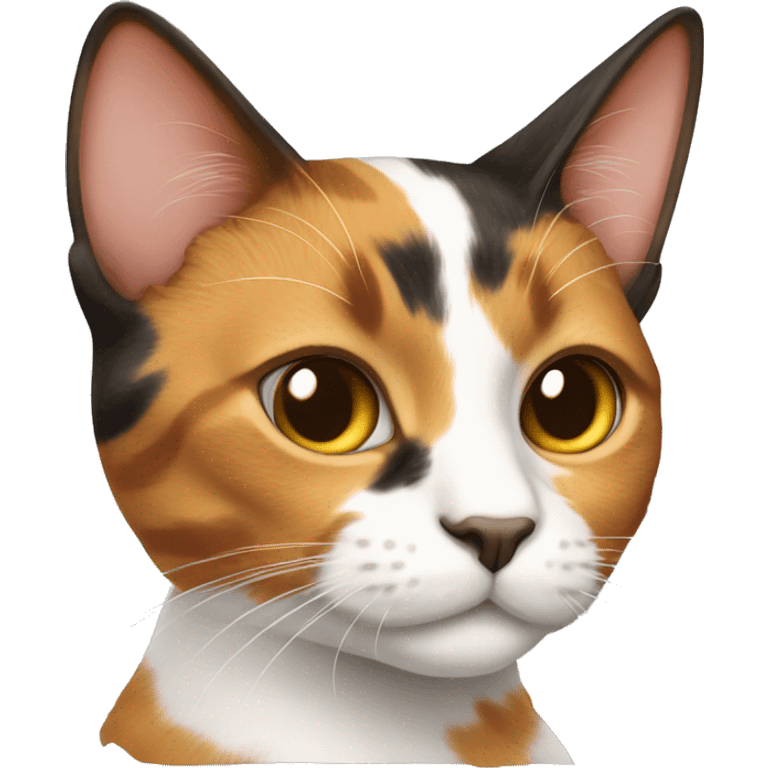 Calico cat emoji