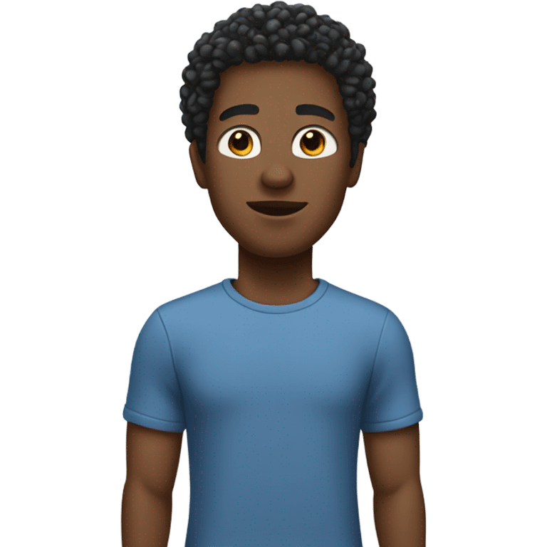 Black male emoji