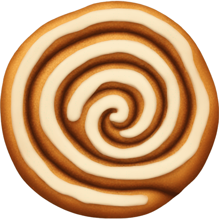 A cinnamon roll emoji