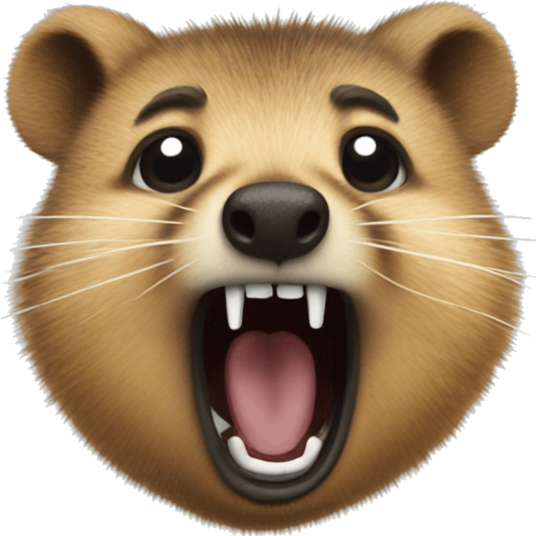 shouting angry quokka emoji