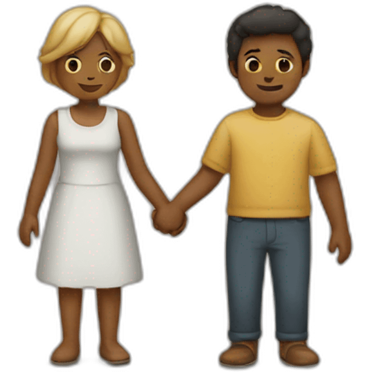 People holding hands together  emoji