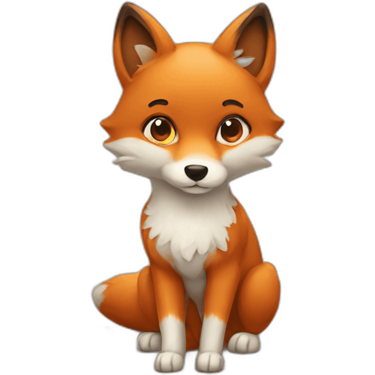 Sweetie fox emoji