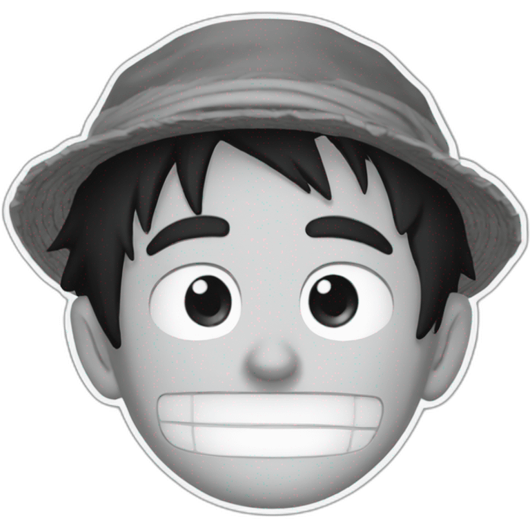 Luffy emoji