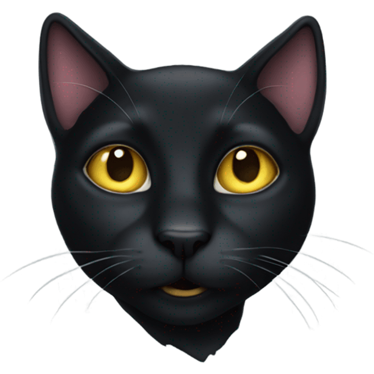 Black cat emoji