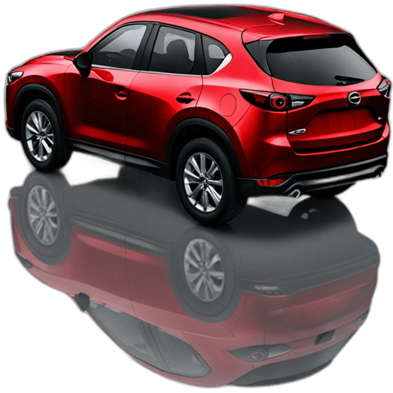 Red mazda cx5 2022 emoji