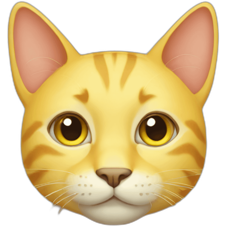 yellow cat emoji