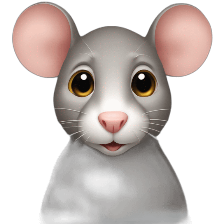 rat with Putin's face emoji