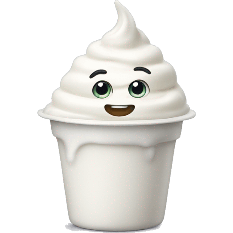 Yogurt emoji