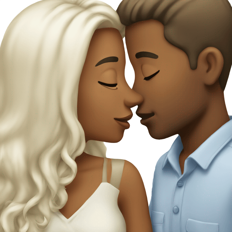 Kissing emoji