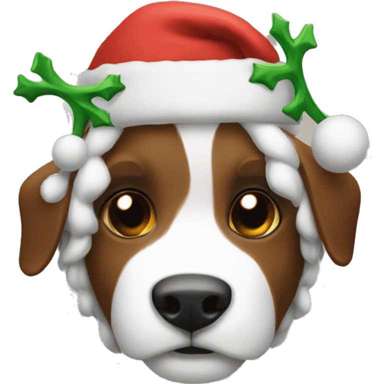 christmas dálmata emoji