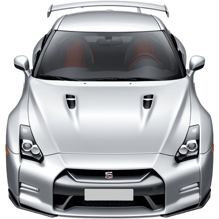 Nissan GT-R - Nissan (Model Year: 2022) (Iconic colour: Silver) emoji