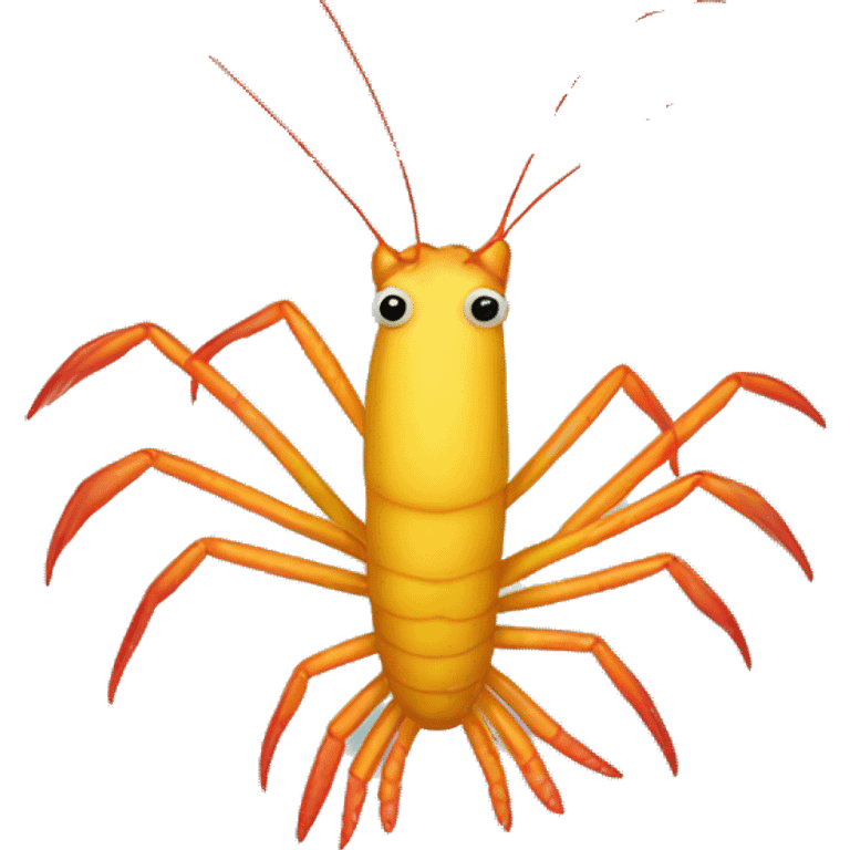 Yellow-nosed Shrimp  emoji