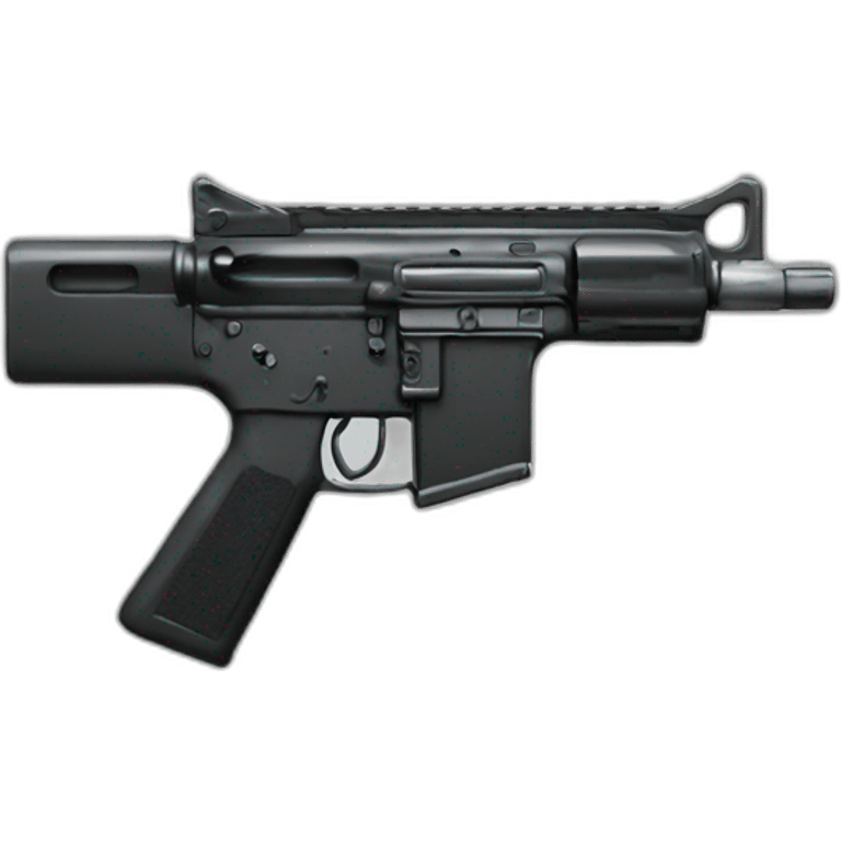 Pistol m16 emoji