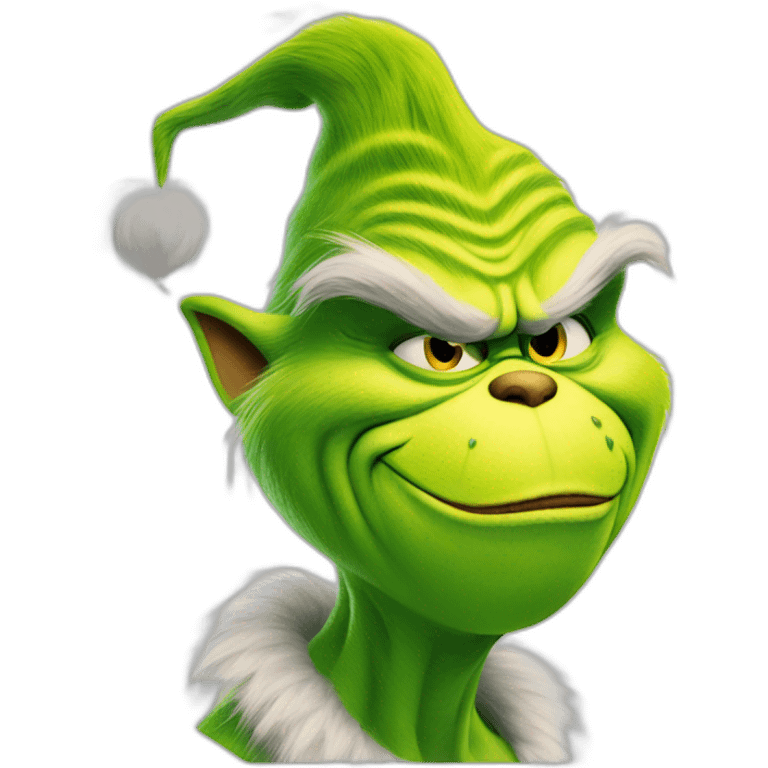 the grinch emoji