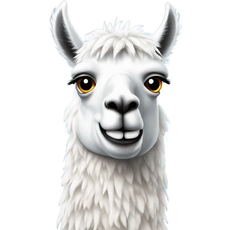 Icey llama  emoji