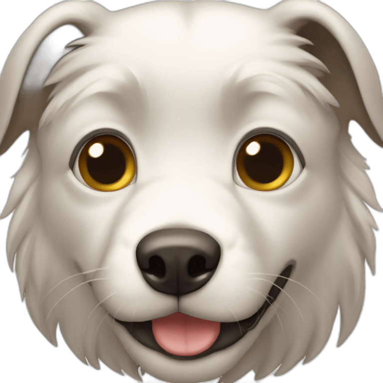 chat dessus chien emoji