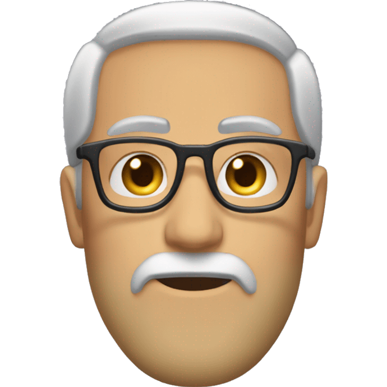 Enoji cu ochelari si barba emoji