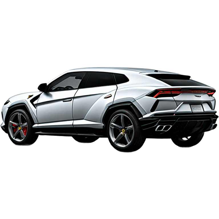 lambroghini urus, side view emoji