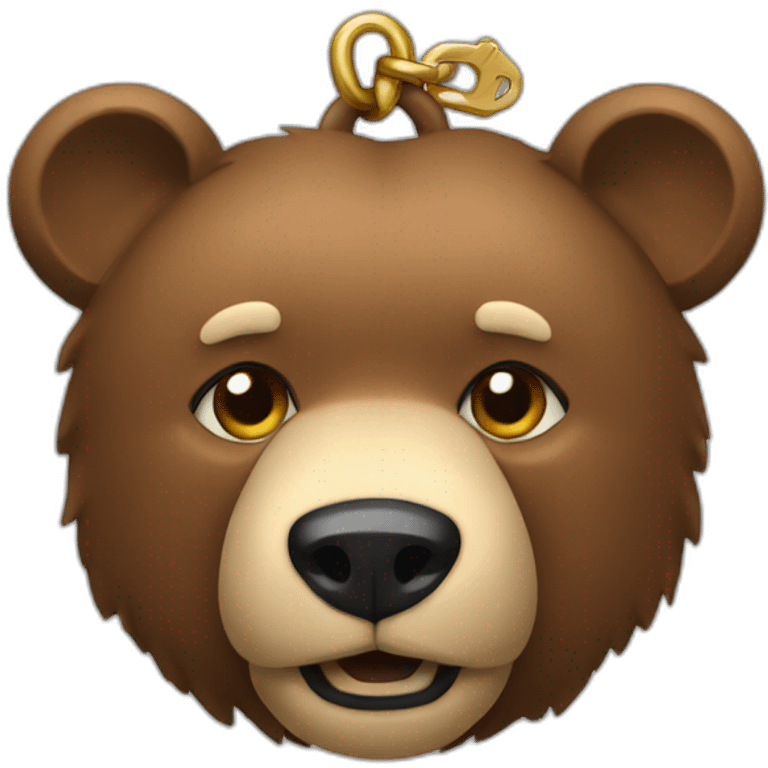 bear chain emoji