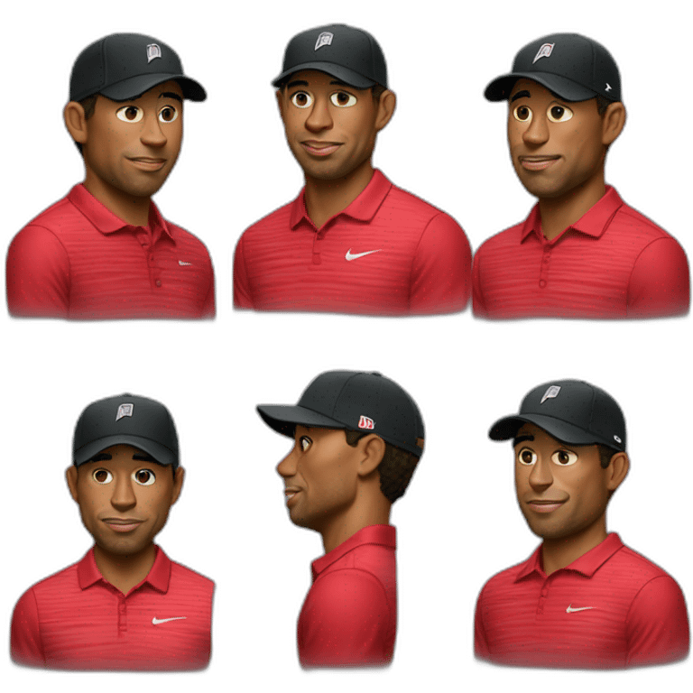 Tiger woods emoji