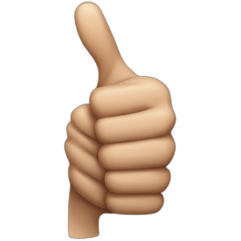 passive aggressive thumbs up emoji