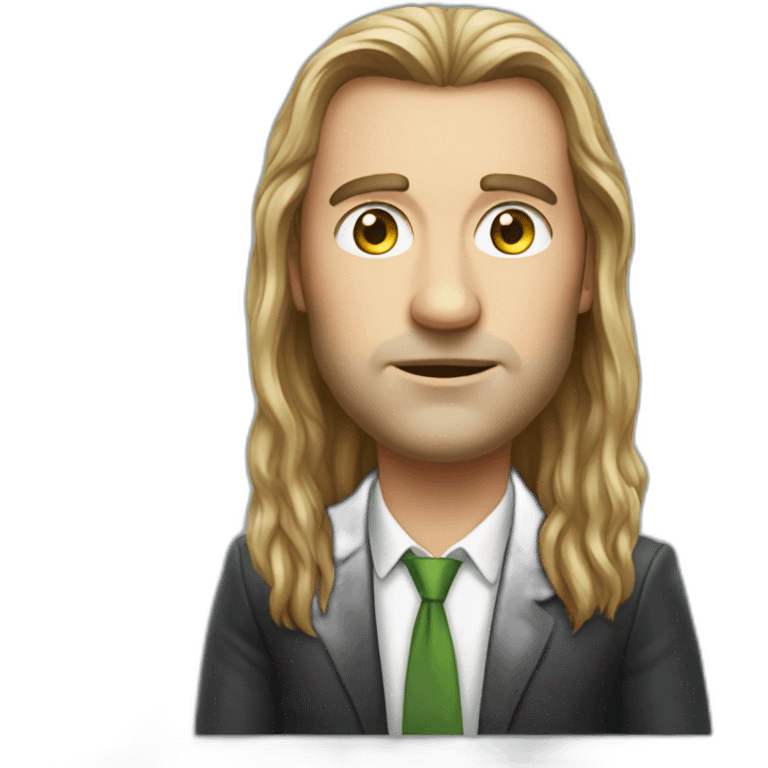 irish vc investor long hair emoji