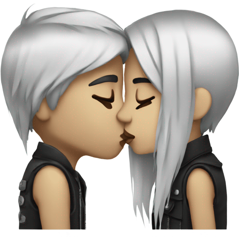 Emo kiss emoji