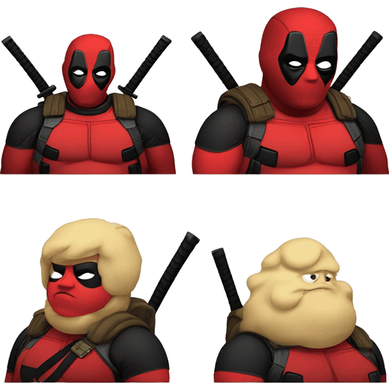 fat deadpool emoji