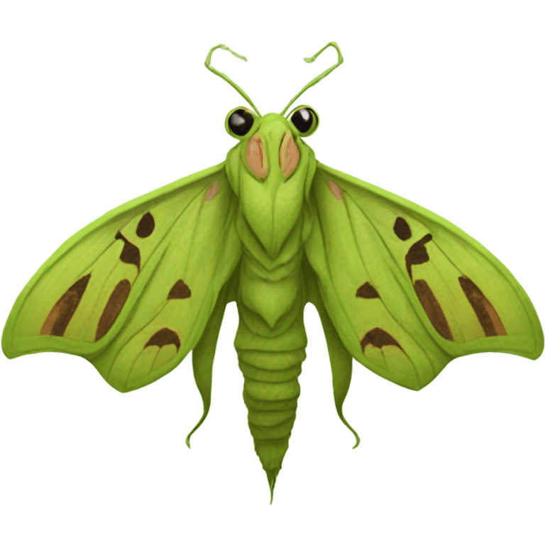 grinch moth hybrid emoji