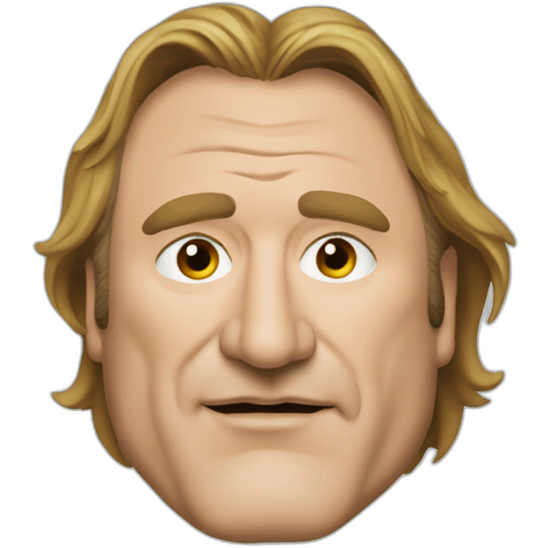 Gérard depardieu in thé Messenger style emoji