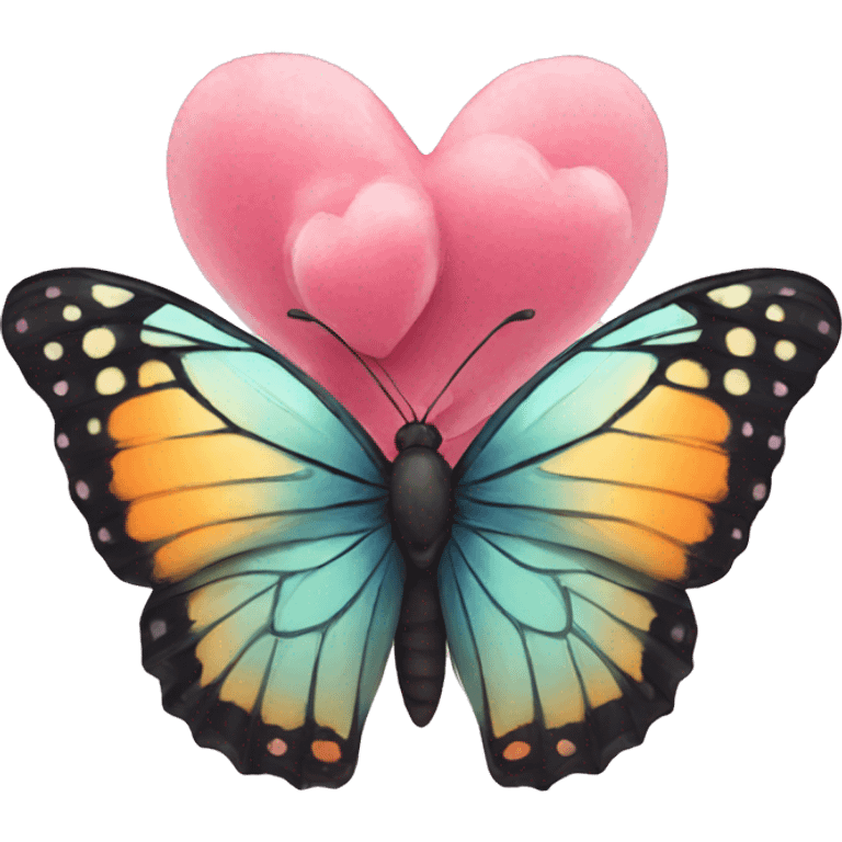 Butterfly love emoji